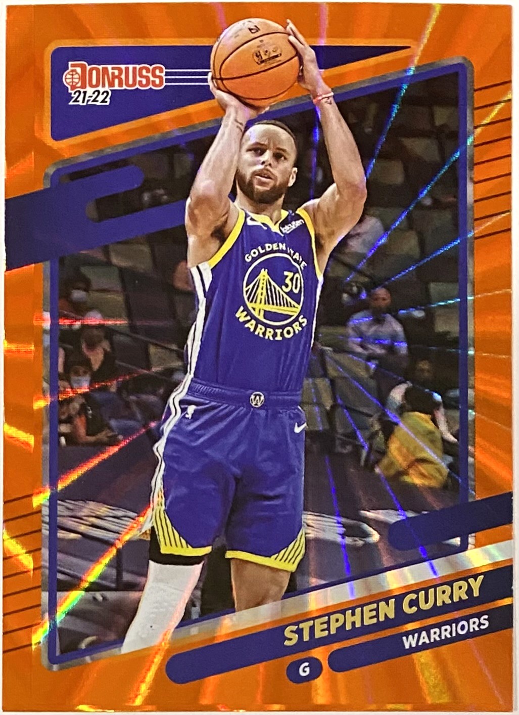 Stephen Curry 2021-22 Panini Donruss Optic Basketball Golden State ...