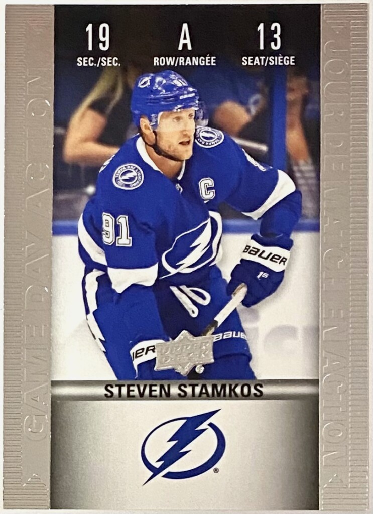 Steven Stamkos 2019-20 Upper Deck Tim Hortons Collector's Series Tampa ...