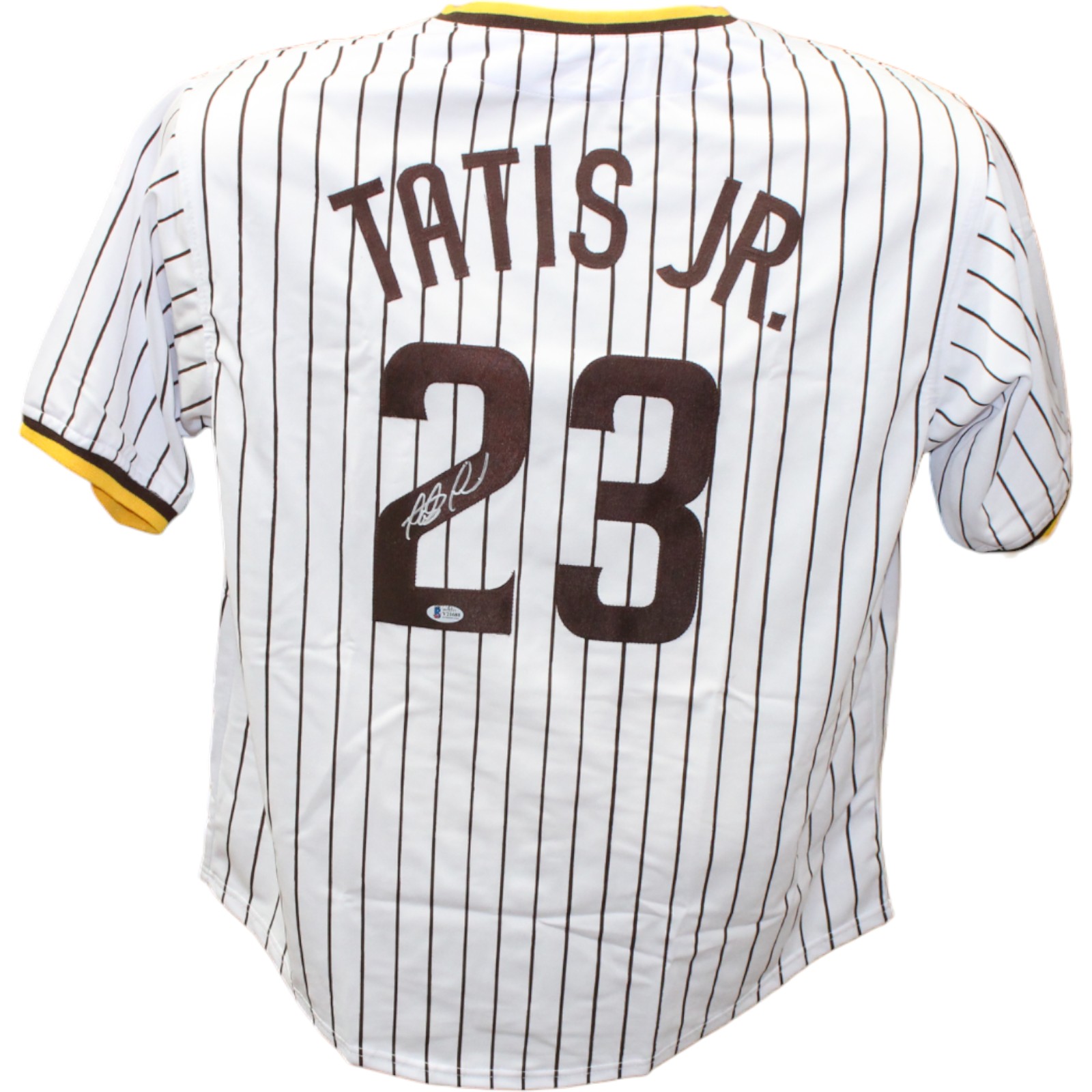 Fernando Tatis Jr Autographed Custom San deals Diego Padres Jersey