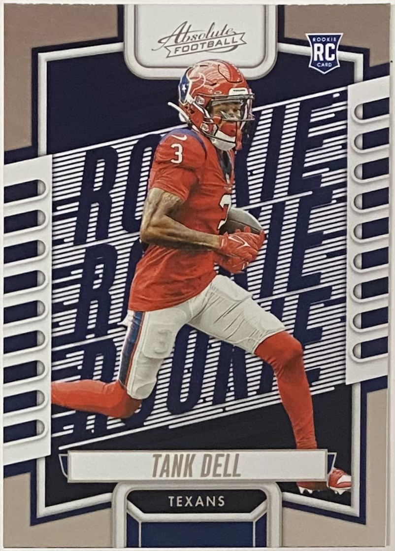 Tank Dell 2023 Panini Absolute Football Houston Texans Rookie Card ...