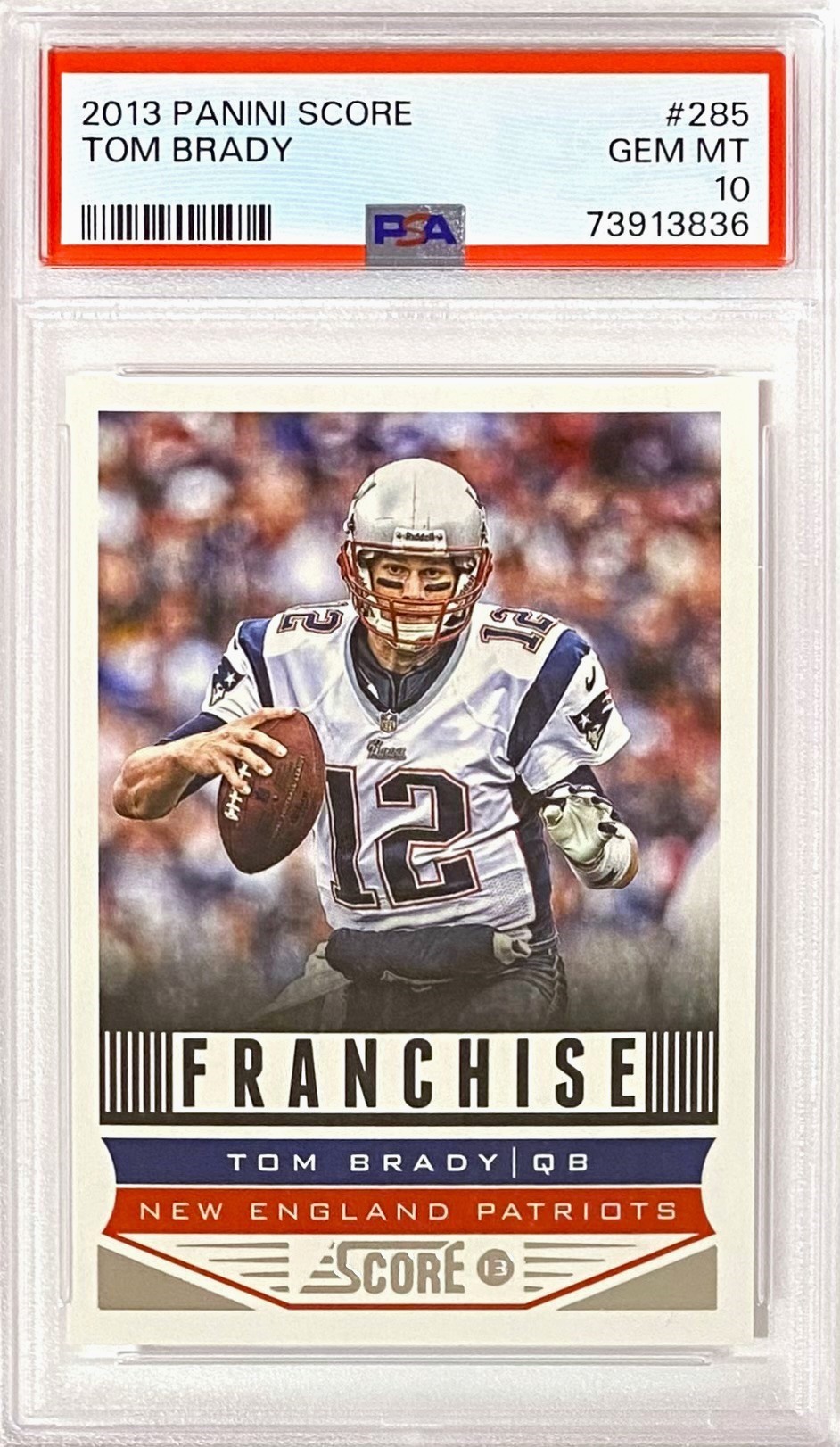 2024 2013 Tom Brady Contenders #67 GMA10 MINT