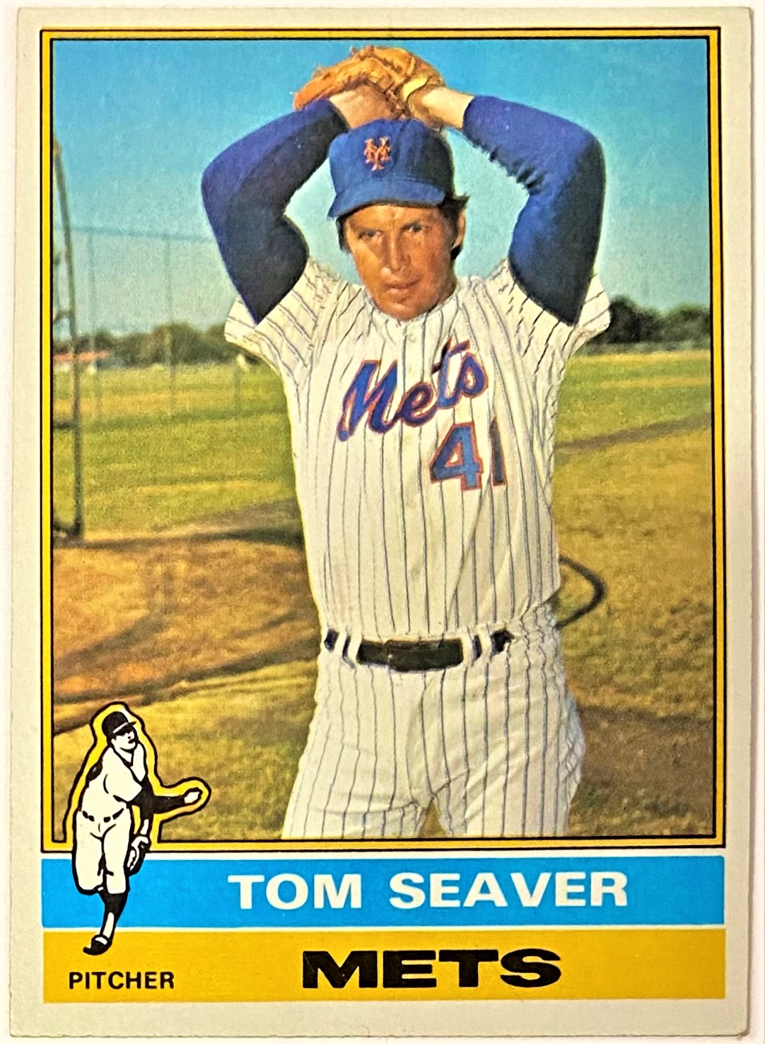 Tom Seaver 1976 Topps New York Mets Baseball Card (HOF) – KBK Sports