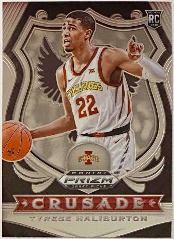 NBAカード 有り難かっ RC TYRESE HALIBURTON Purple Holo