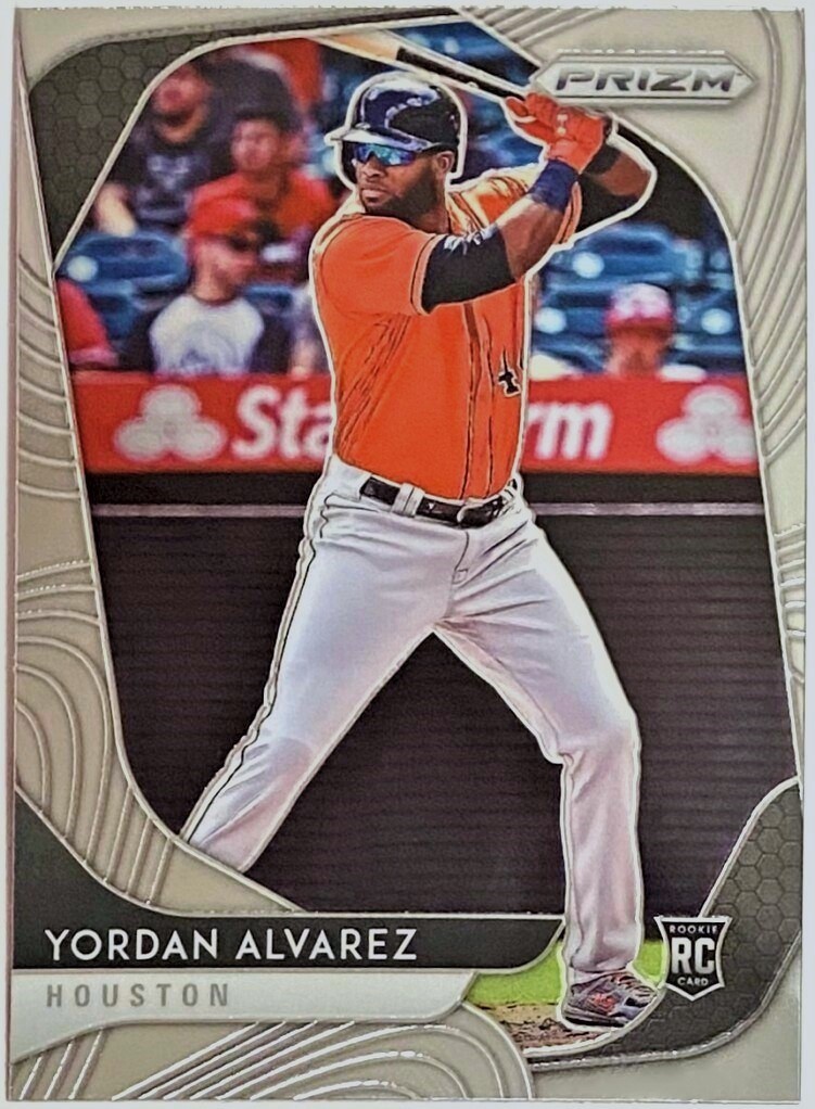 Yordan Alvarez 2020 Panini Prizm Baseball Houston Astros Rookie Card ...