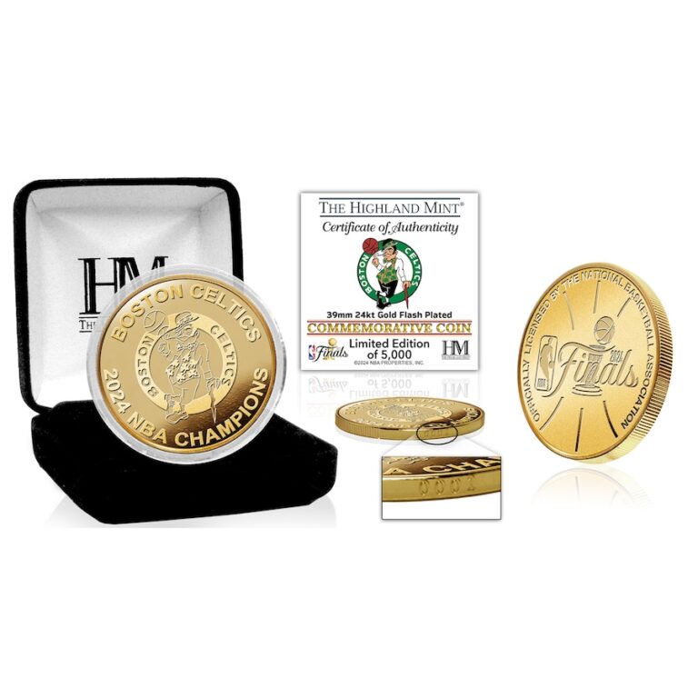 Boston Celtics Highland Mint 2024 NBA Finals Champions Limited Edition ...