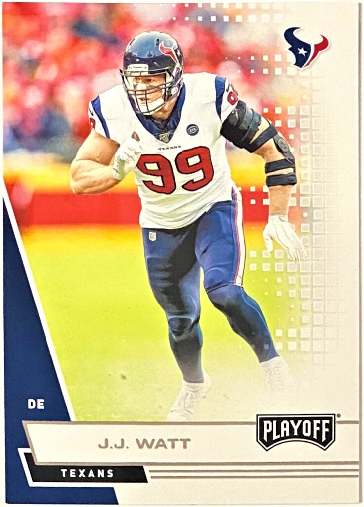 : 2020 Score Game Face #10 J.J. Watt Houston Texans NFL Football  Card NM-MT : Collectibles & Fine Art