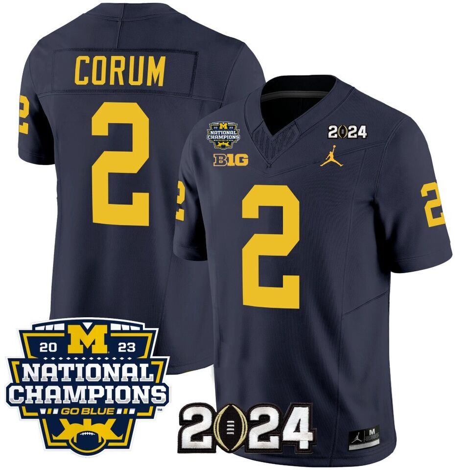 Blake Corum Official 2024 College Playoff Champions Nike Vapor