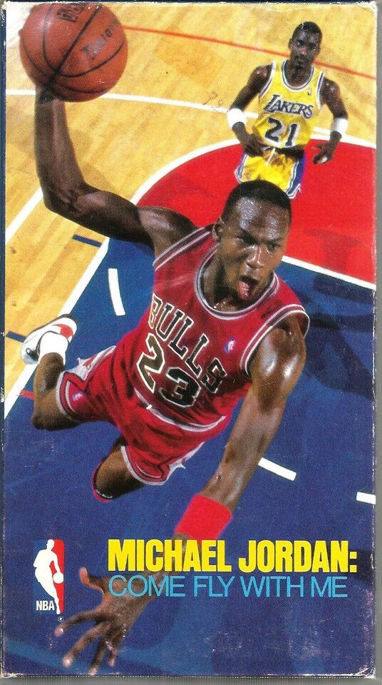 Michael Jordan: Come Fly With Me Chicago Bulls 1989 VHS w/Box - KBK Sports